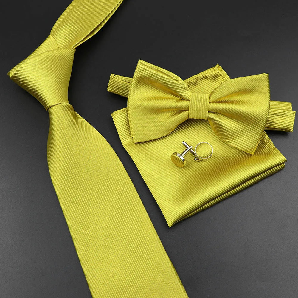 Men's Business Worker Silk Jacquard Woven Necktie