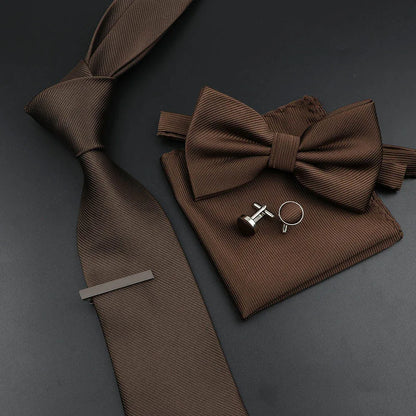 Men's Business Worker Silk Jacquard Woven Necktie