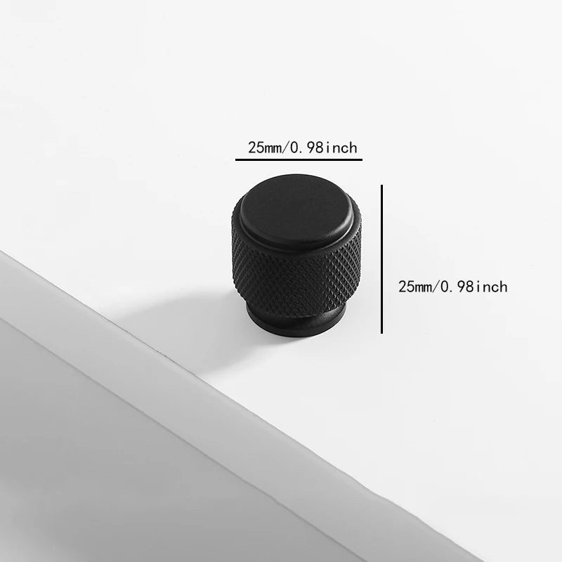 Minimalist Single Hole Round Cabinet Knobs