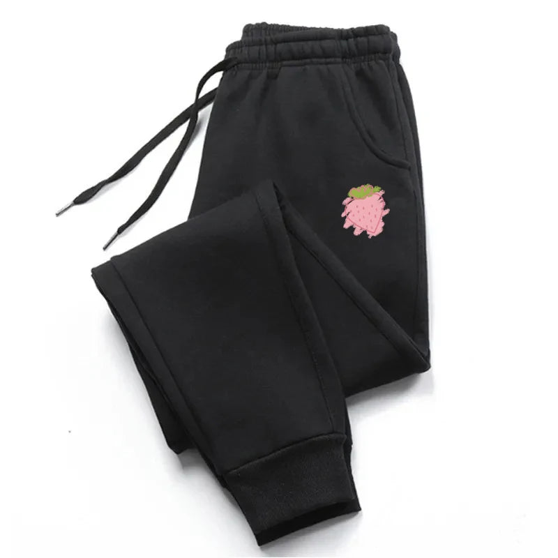 Soft Elastic Fitness Joggers Women's Baggy Pants