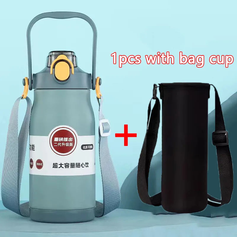 Sports Large Capacity Stainless Steel Thermo Bottles