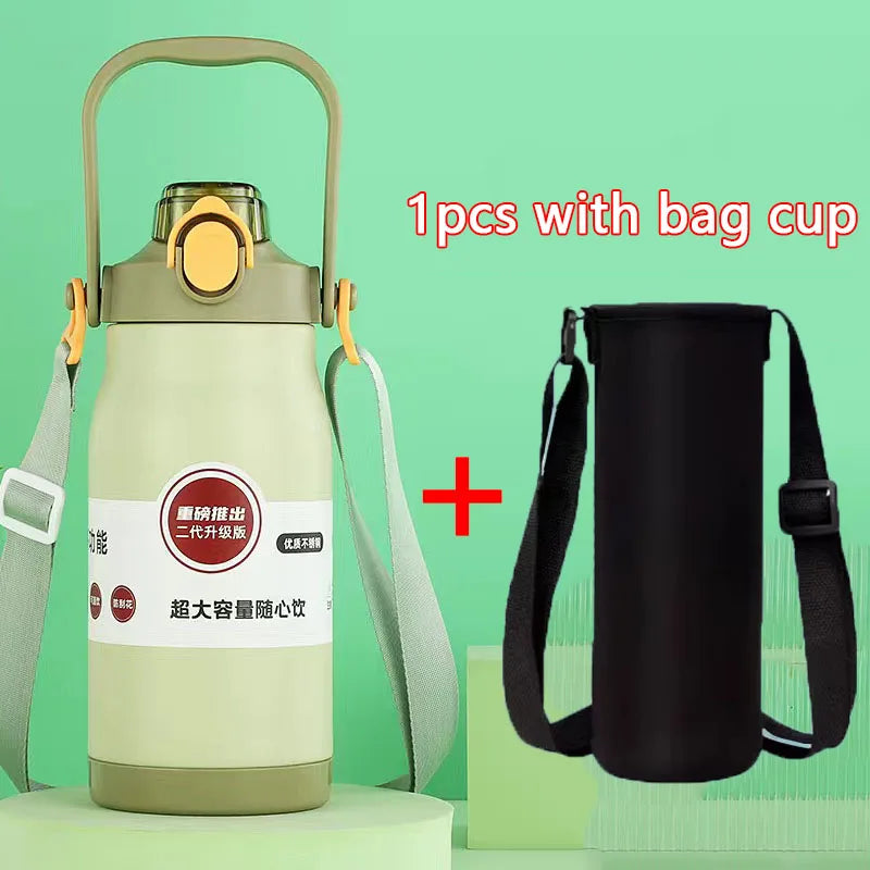 Sports Large Capacity Stainless Steel Thermo Bottles