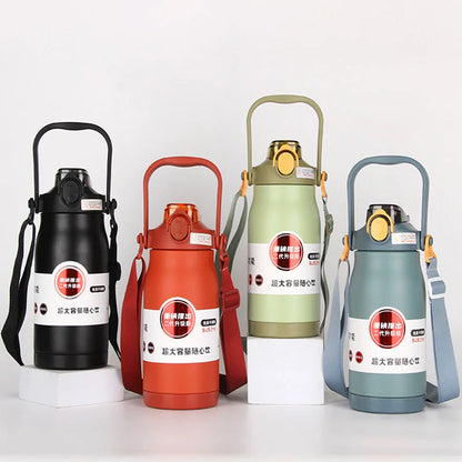 Sports Large Capacity Stainless Steel Thermo Bottles