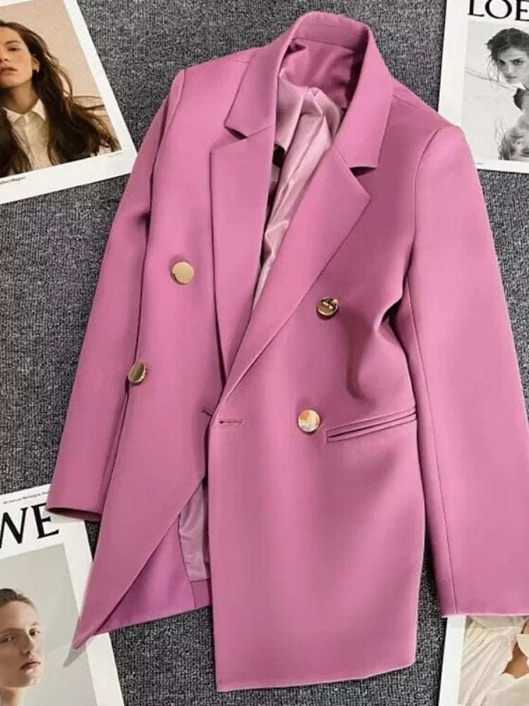 Spring Autumn Versatile Women's Slim Fit Blazer