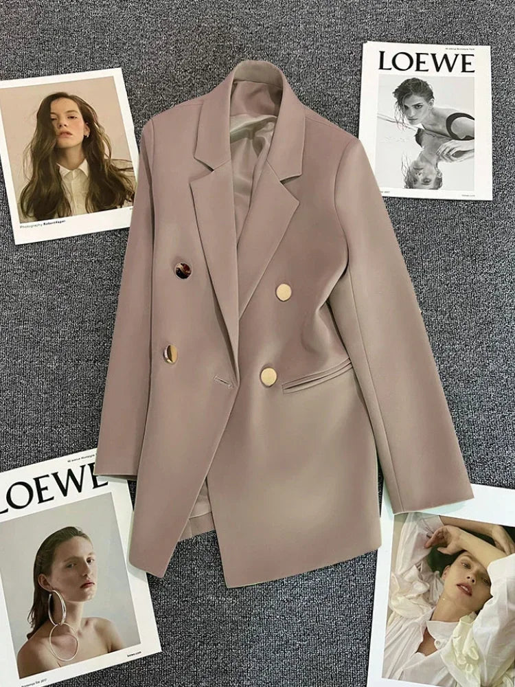 Spring Autumn Women's Slim Fit Blazer