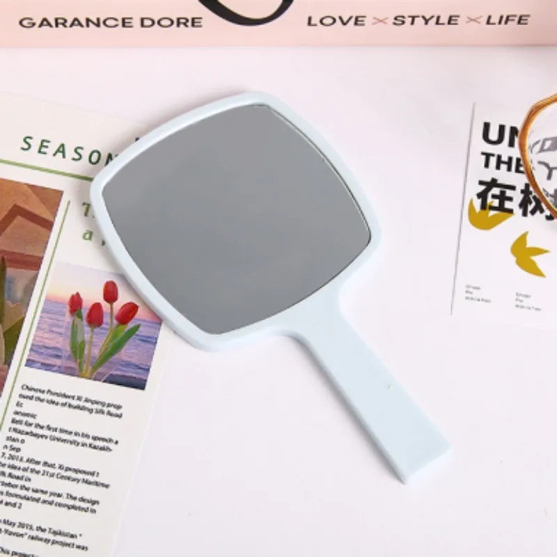 Square Handheld Makeup Vanity Mirror