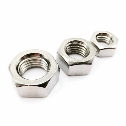 Stainless Steel Round Shape Hexagon Nuts