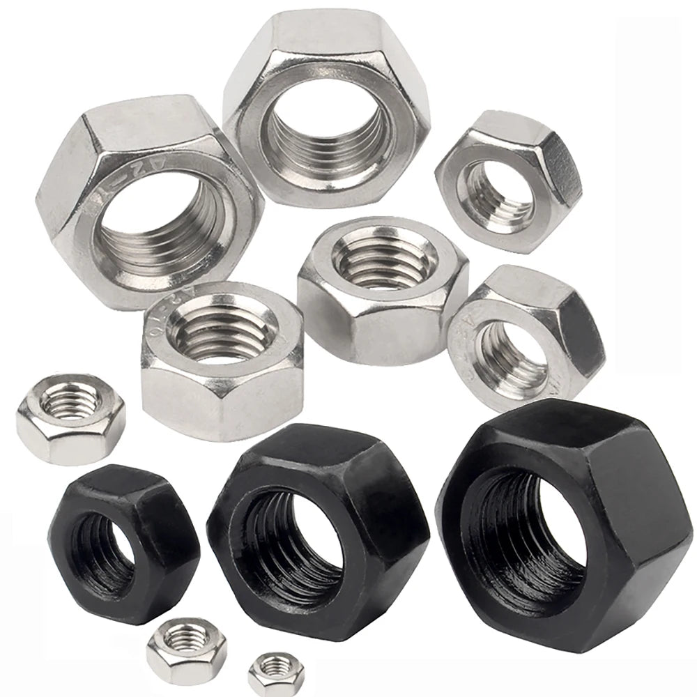 Stainless & Carbon Steel Assorted Hex Nuts