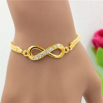 Stainless Steel 8-Shape Women's Bracelet