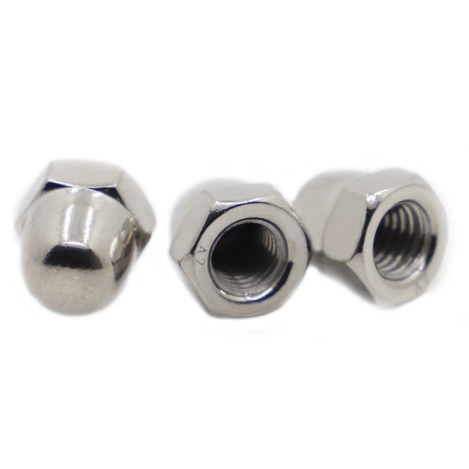 Stainless Steel Hex Cap- Domed Nuts