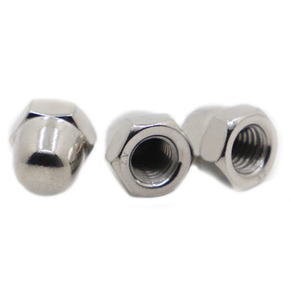 Stainless Steel Hex Cap- Domed Nuts