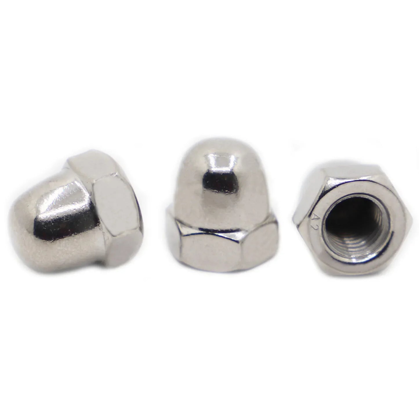 Stainless Steel Hex Cap- Domed Nuts