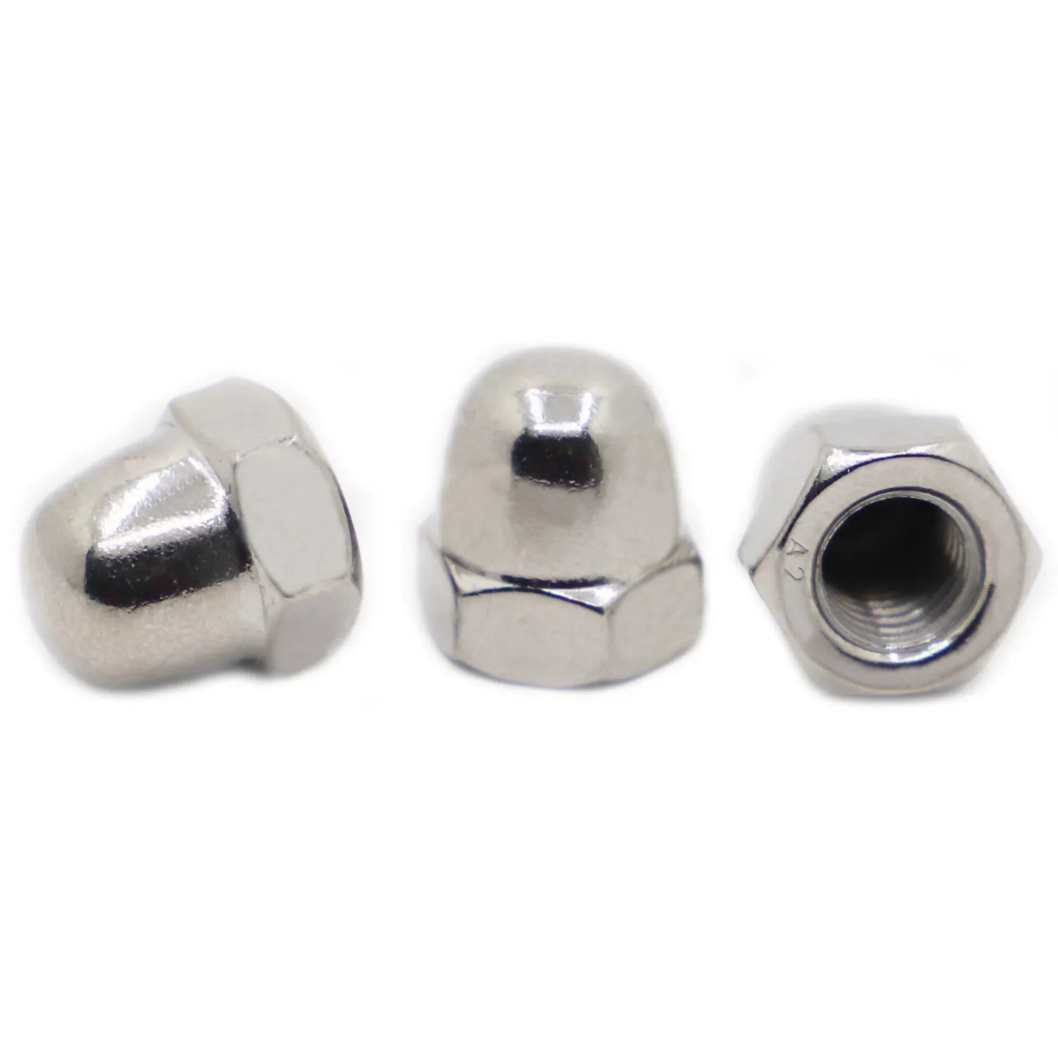 Stainless Steel Hex Cap- Domed Nuts