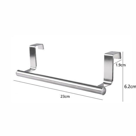 Stainless Steel Kitchen Cabinet Door Towel Rack