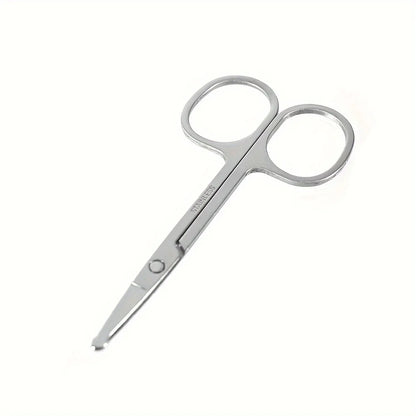 1 Piece Stainless Steel Nose Hair Scissors