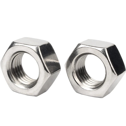 Stainless Steel Round Screw Hex Nuts