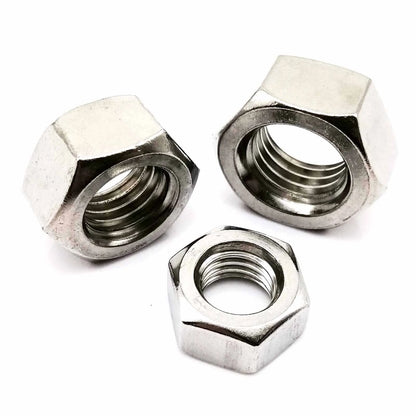 Stainless Steel Round Shape Hexagon Nuts