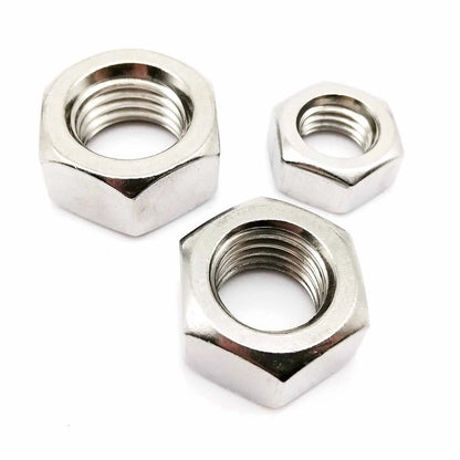 Stainless Steel Round Shape Hexagon Nuts