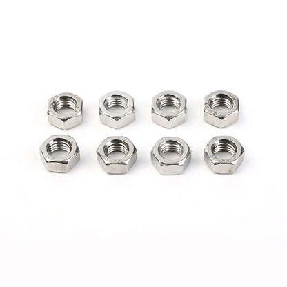 Stainless Steel Round Screw Hex Nuts