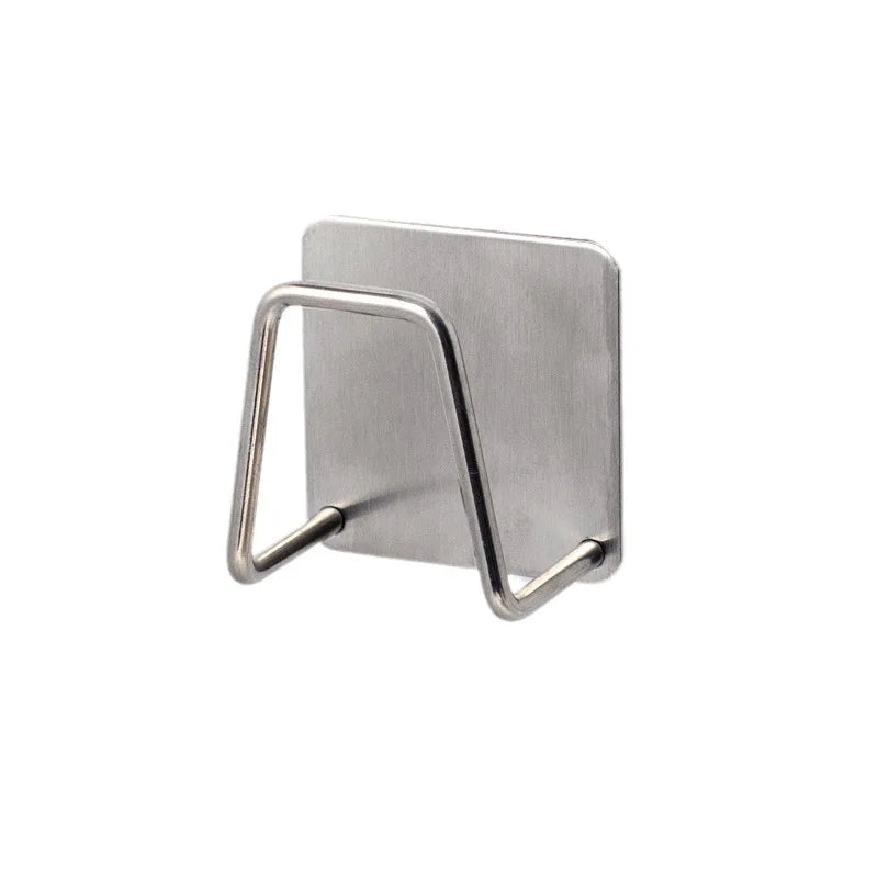 Stainless Steel Self-Adhesive Kitchen Sponges Holder