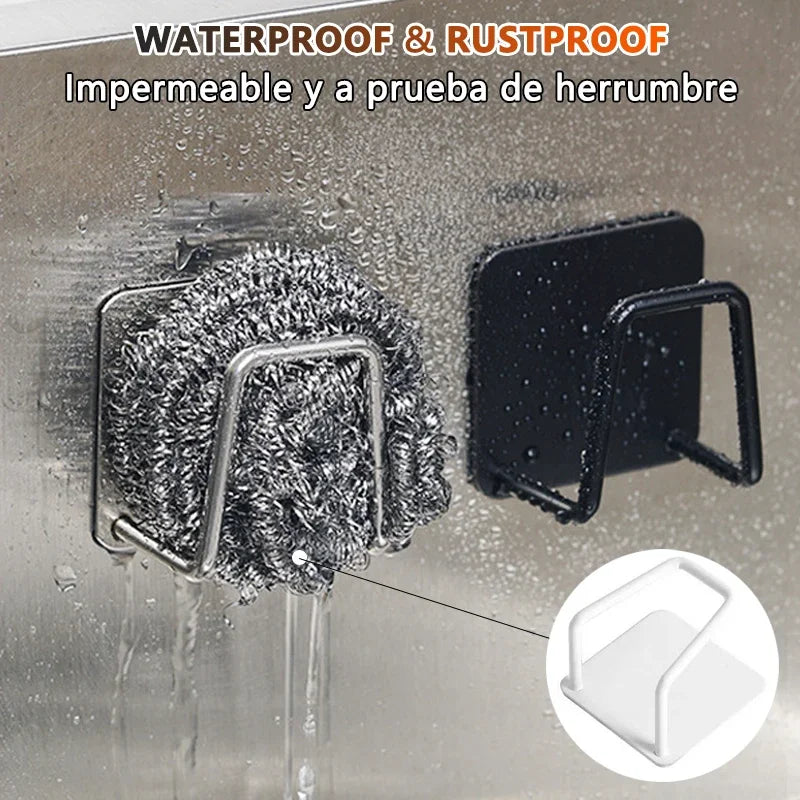 Stainless Steel Self-Adhesive Sink Organizer