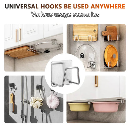 Stainless Steel Self-Adhesive Sink Organizer