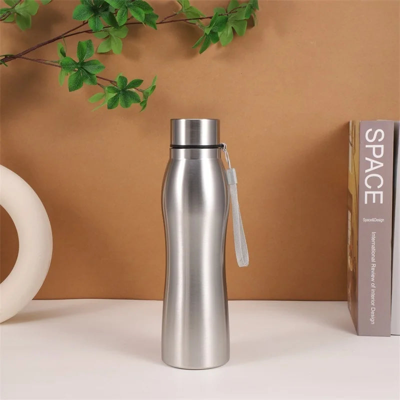 Stainless Steel Single-Layer 1000ml Water Bottle