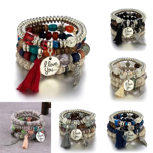 Stone Beads Bracelet