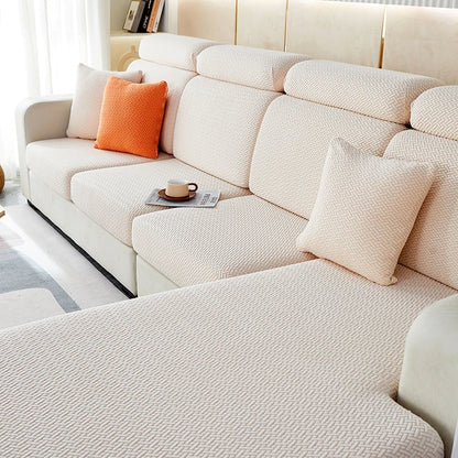 Jacquard Stretchable Thicken Sofa Seat Cover