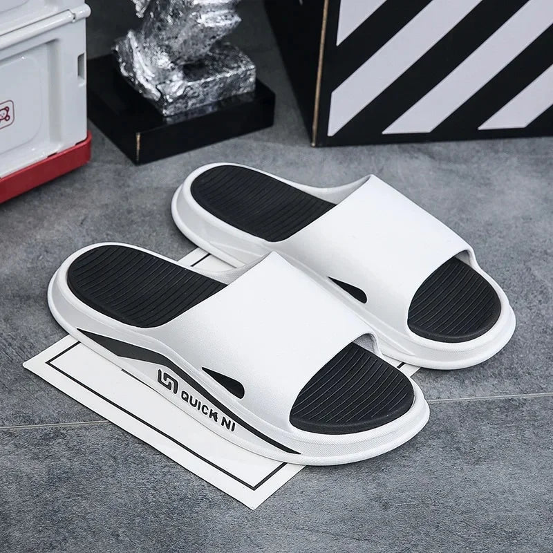 Summer Couple Style PVC Men Home Slippers