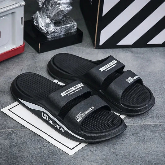 Summer Couple Style PVC Men Home Slippers