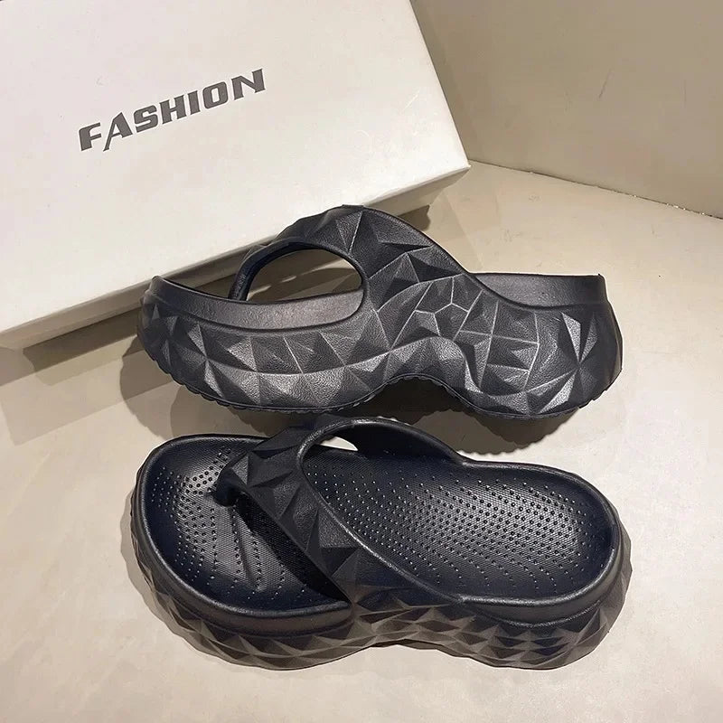 Summer Thick Sole Beach Slides for Women