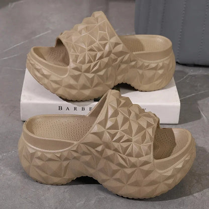 Summer Thick Sole Beach Slides for Women