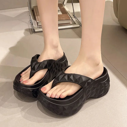 Summer Thick Sole Beach Slides for Women