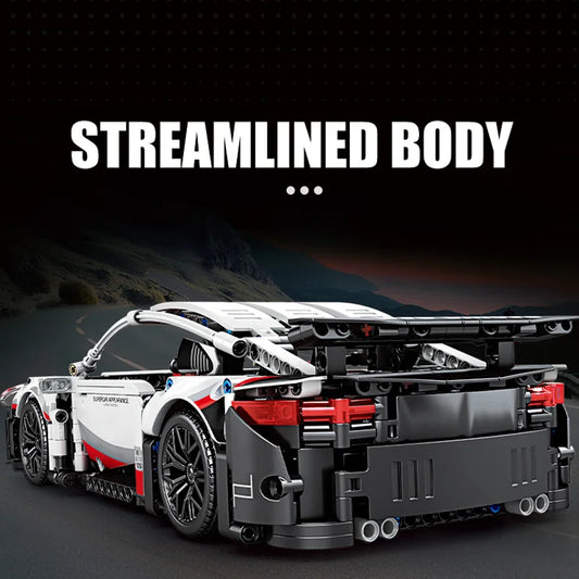 Technical Racing 1:14 Scale Authentically Building Blocks Car