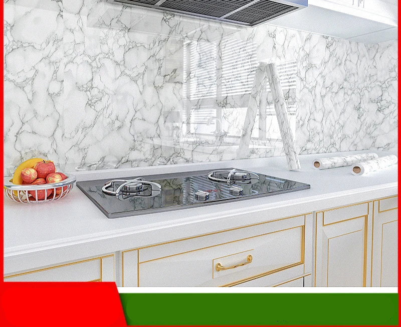 Thick Oil Proof Wall Stickers Foil Wallpaper