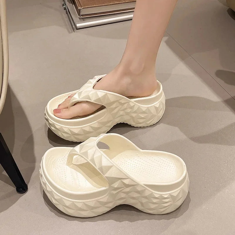 Summer Thick Sole Beach Slides for Women