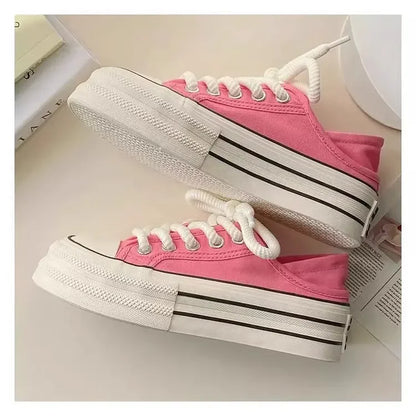 Women's Platform Chunky Thick Sole Sneakers