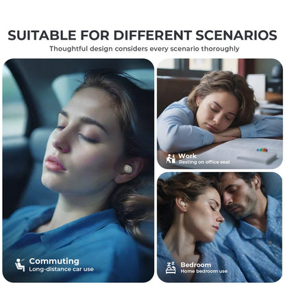 Touch Control Noise Cancelling Wireless Sleep Headphones