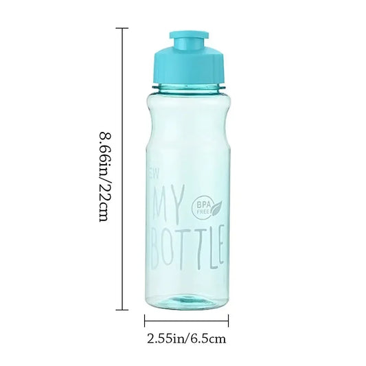 Transparent Portable Sports Water Bottles