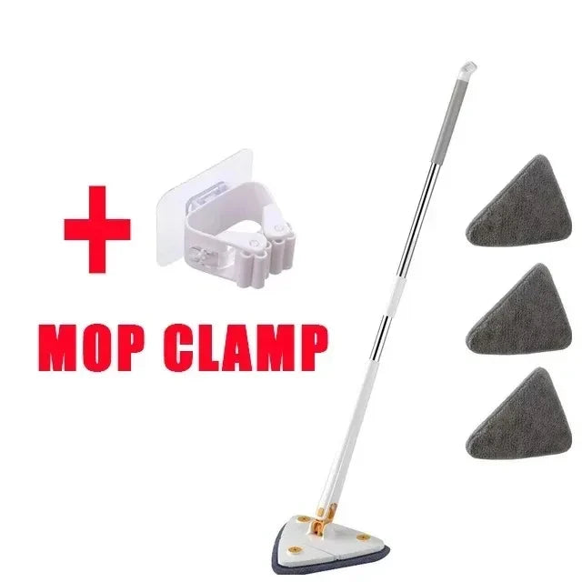 Triangle Mop 360 Twist Squeeze Home Cleansing Wiper