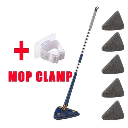 Triangle Mop 360 Twist Squeeze Home Cleansing Wiper