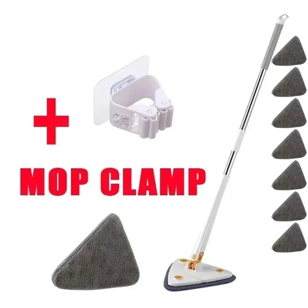 Triangle Mop 360 Twist Squeeze Home Cleansing Wiper