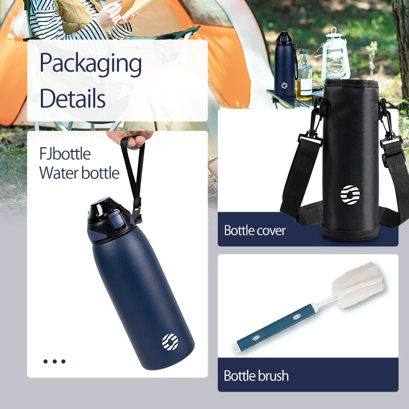 Water Sports Warm & Cold Drink Stainless Steel Vacuum Flask Bottle