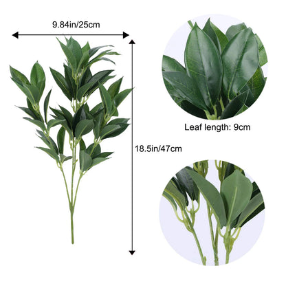 Artificial Greenery Branches Wedding Bouquet Decor