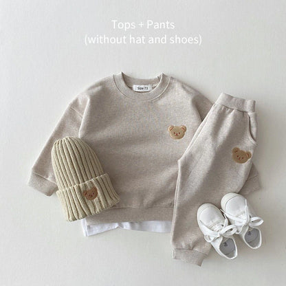 Unisex Baby Long sleeve Tracksuit Tops Pants