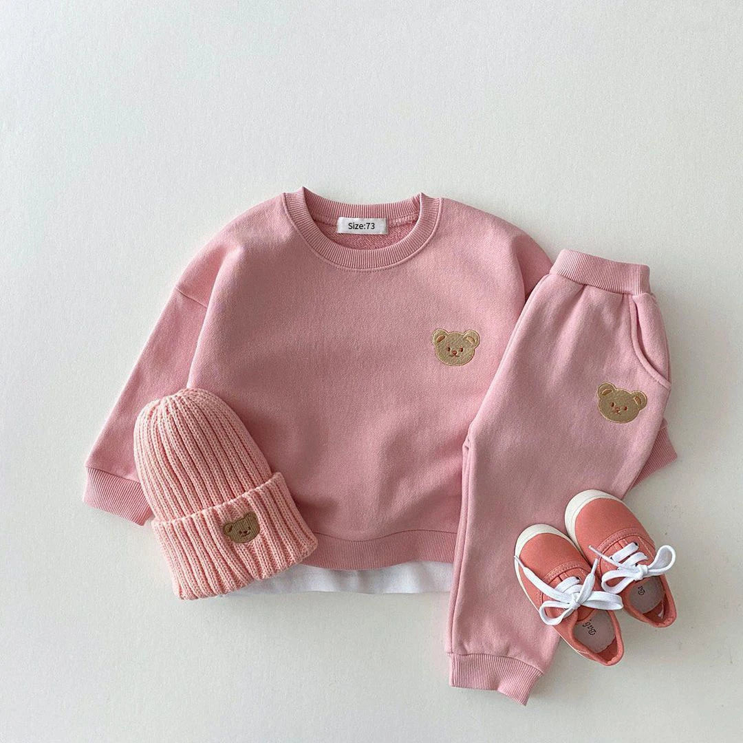 Unisex Baby Long sleeve Tracksuit Tops Pants