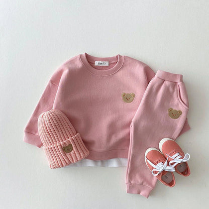 Unisex Baby Long sleeve Tracksuit Tops Pants