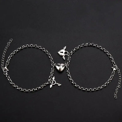 Unisex Double Layer Chain Romantic Couple Bracelet