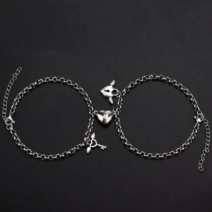 Unisex Double Layer Chain Romantic Couple Bracelet